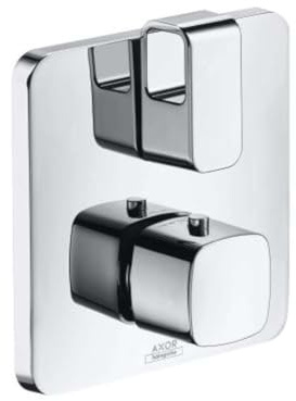 AXOR Urquiola Unterputz Thermostat (für 2 Funktionen mit Ab- und Unstellventil) Chrom