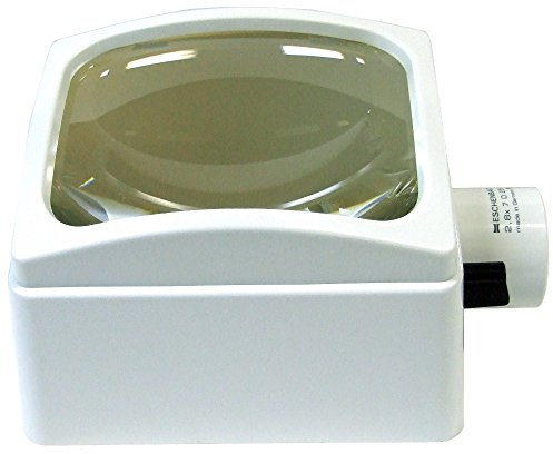 Eschenbach 158263 - Lupentopf, System varioPLUS, 100 x 75 mm, Vergrößerung 2,8x, Dioptrie: 7,0
