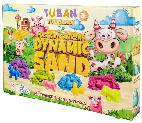 Juego de granja dinámica de arena cinética Tuban