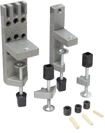 wolfcraft 3751405 Dübel Pro Dübelvorrichtungs-Set