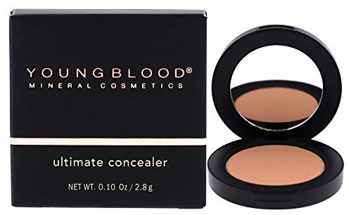 Youngblood Clean Luxury Cosmetics Ultimate Concealer, Medium | Conceals Under Eye Dark Circles Full Coverage Brightening Non-Creasing Coverage for Discoloration and Spots | Vegan, Cruelty Free