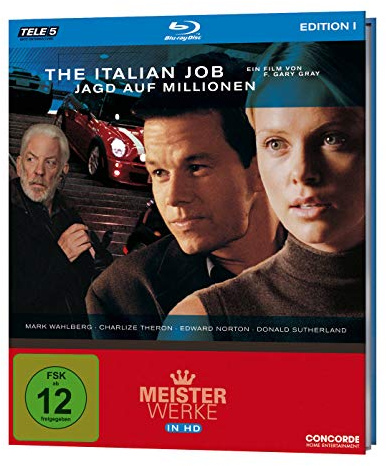 The Italian Job - Jagd auf Millionen - Meisterwerke in HD Edition 1/Teil 5 [Blu-ray]
