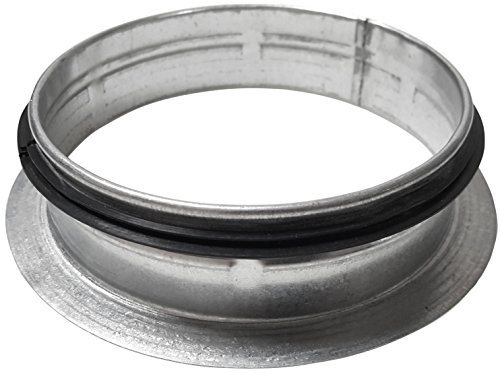 Intelmann Rosette Ø 125 mm Bundkragen, Flansch für Rohr