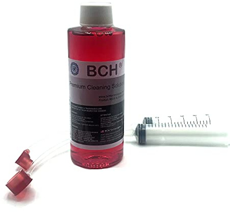 BCH MaxStrength RED Printhead Cleaning Kit- Compatible with 564, 910, 920, 934, 935 Ink Cartridges- 120ml Solution with Syringe & Adapter – Fix Clogs, Restore Print Quality