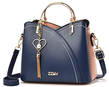 NICOLE & DORIS Frauen Umhängetasche Kleine Damen Handtasche Mode Schultertaschen PU Leder Henkeltasche Mehrfarbige Mädchen Crossbody Messenger Bag Kuriertaschen Handytasche