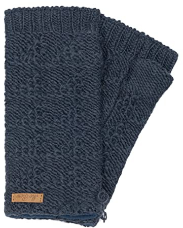 McRon Damen Gestrickte Pulswärmer Modell Lenna