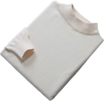 Suéter De Lana para Hombre Jersey De Otoño Invierno Medio Cuello Alto Suéter De Cachemira Suave Y Cálido Suéteres De Punto 2 M