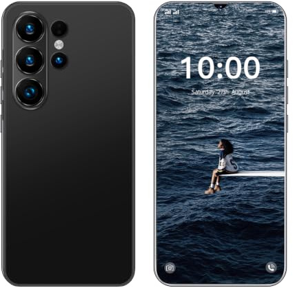 Téléphone déverrouillé, Écran de 6,3 pouces, smartphone 4G - LTE FDD TDD, double caméra, 2GBRAM, 16GBROM, extension 128GB, double carte SIM, convient aux utilisateurs débutants (5, black)