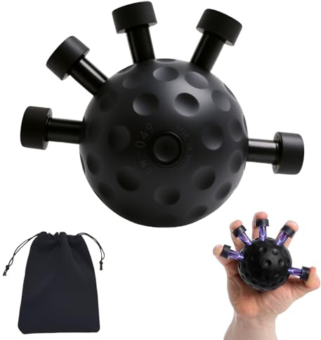 Rafforzatore Della Presa Delle Dita, Allenamento Avambraccio, Allenatore Della Forza Di Presa, Finger Grip Strengthener per Atleti Musicisti ed Esercizi di Recupero della Mano