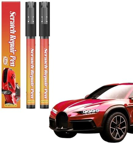 Generisch Lackstift Auto, 2026 Neu Magic Car Scratch Removal Pen, Kratzer Entferner Auto für Kratzer und Farbschäden Magic Lack Kratzerentfernung für die Reparatur von Steinschlag Kratzern (2PCS)