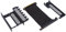 CableMod Montagesatz für Vertikale Grafikkartenhalterung Beinhaltet Grafikkarten Halterung, PCIe x16 Riser Kabel, 1x Displayport Kabel, 1x Hdmi Kabel, Farbe Schwarz