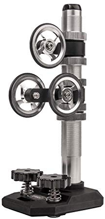 CRB PRO Roller Stand Rod Support - Adjustable 8” Aircraft-Grade Aluminum with Ball Bearing Rollers for RBS Track