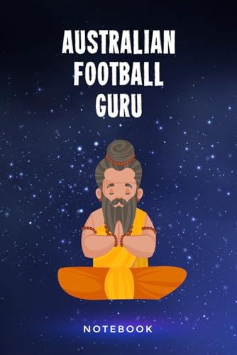 Australian Football Guru Notebook: Customized Lined Journal Gift For Somebody Who Enjoys Australian Football