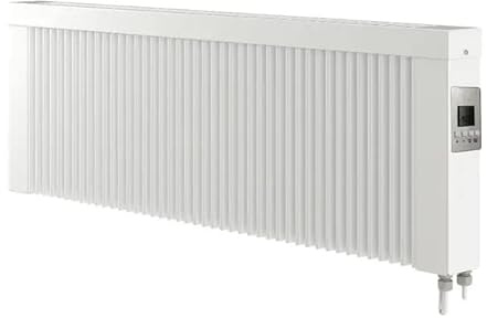 anapont Premium Elektroheizung mit Schamotte-Speicher | Elektrischer Heizkörper mit Thermostat | App-Steuerung | Flächenspeicherheizung | 1200 Watt | 340 × 980 mm | Made in Germany