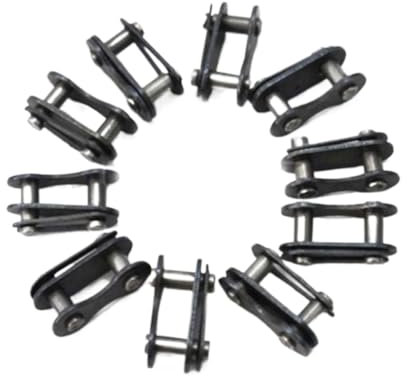 Eslabones de unión de cadena de bicicleta, piezas de reparación de conector maestro de cadena rápida de marcha única, acero 1/2 * 1/8 21mm