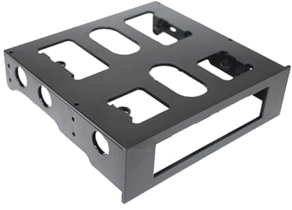 SueaLe 5 25-Zoll Auf-3 5-Zoll Laufwerksschacht Adapter Vordere Schacht Montagehalterung 3 5-auf-5 25-Diskettenlaufwerk Auf Optisches Laufwerksschacht Fach Halterung 5 25-auf-3 5-Laufwerksschacht