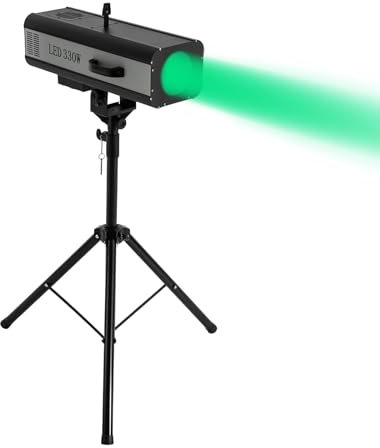 Discokugel Discolicht Partylicht,Bühnenbeleuchtung LED-Strahler mit StänderBühnenscheinwerfer für Fernsehsender, Theater, Museen, Tanzsäle, Bars, DJ-Shows, Familienfeiern