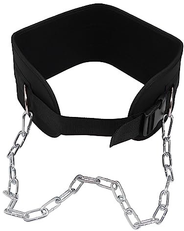 KITANDOVE Gewichtsgurt Trainingsgürtel Muskel-widerstands-Equipment Kette Zum Gewichtheben Hüftgürtel Für Klimmzüge Dips Krafttraining