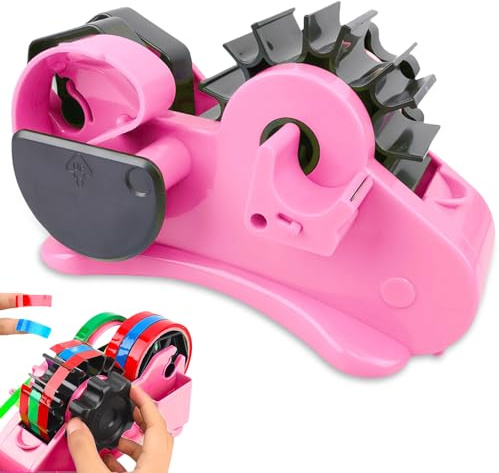 Dispensador de cinta térmica con varios rollos de corte, dispensador de cinta térmica para cinta de transferencia de calor, dispensador de cinta adhesiva para pegar vinilo en cinta adhesiva, color