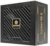 Enermax CYBERG II 650 Watt | Nicht-modulares ATX 3.1-Netzteil | 2X PCIe (6+2) |80 Plus Gold |geräuscharmer 120mm SB-Lüfter | 105°C jap. Kondensatoren |ERV650G-AHG-NAC