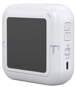 Fazvncv Temporizador visual recargable, reloj de cuenta regresiva, brillo ajustable, adecuado para cocinar, estudiar, usar en el aula y la cocina