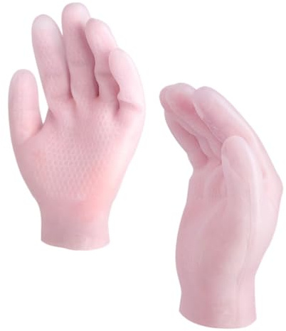 WEKADRIN Guantes Hidratantes Sebs para Manos Secas Reparador con Diseño Transpirable y Antideslizante Cubre Manos Suaves para Cuidado Diario y Spa Profesional