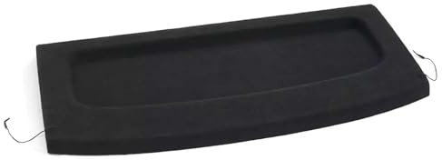 Ixaundd Portabagagli Posteriore Tronco per VW per Golf per Sportsvan 2014-2015 2016 2017 2018 2019 2020 510867769AEH8 Copertura del Vano di Carico del Ripiano Portaoggetti Nero