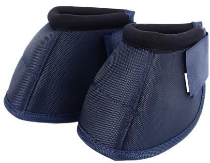 RELDAXSBH Stivali a Campana per Cavalli in Tessuto Oxford, Stivali di Protezione per Zoccoli di Cavallo, Resistenti all'Usura, Comodi e Traspiranti, Forniture per Cavalli, Design Anti (S)