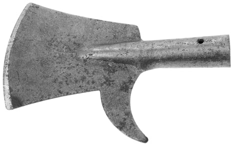 LOORGVEL Pala da Giardino in Metallo Gancio Multiuso, Raschietto Pratico per Corteccia D'albero e Rimozione Radici, Utensile Manuale Resistente per Lavori di Giardinaggio e Pulizia Esterna