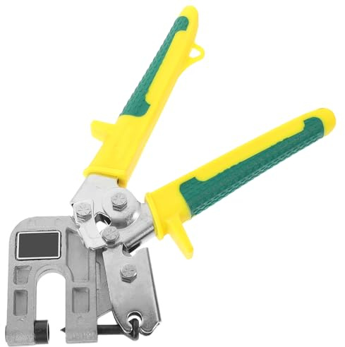 AMUSLESUR Alicates de Crimpadora Manual para Perfiles de Pladur y Quillas de Metal, Herramienta para Carpintería y Montaje de Techos, Uso Profesional en Construcción, 1 Unidad