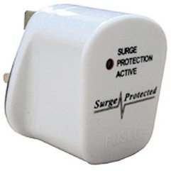 UK 3-Pin Power Spike Surge Protection Plug