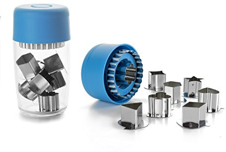 Ibili Set 8 Cortapastas LINZER Clasico, Acero Inoxidable