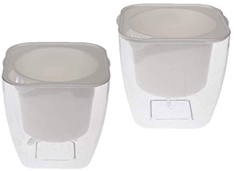 Tubayia 4 maceteros con sistema de autorriego, para casa, oficina