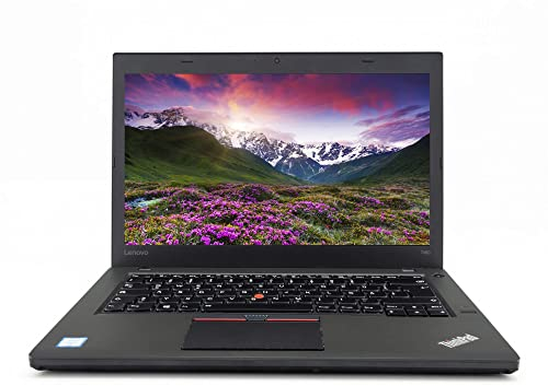 Lenovo ThinkPad T460 Leistungsstarker Laptop | Intel Core i5-6 Gen. | 14 Zoll WXGA | 1366x768 | 8 GB RAM 256 GB SSD | Windows 10 Pro | KBD-DE (Generalüberholt)