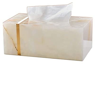 Taschentuchbox-Halter, Exquisite Marmor-Taschentuchbox, modern, minimalistisch, leicht, luxuriös, Pumppapierbox, Wohnzimmer, Arbeitszimmer, Büro, Taschentuchbox-Halter, Papieretui-Spender