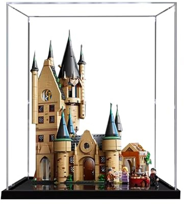 Acryl-Vitrine für Lego 75969 Astronomie-Turm-Modell, 3 mm staubdichte Schaukasten, Vitrine kompatibel mit Lego 75969 (Modell nicht im Lieferumfang enthalten) (transparente Konstruktion, 2 mm)