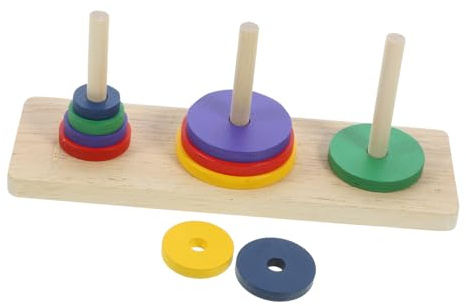 LALADEFIEE Giocattolo Torre in Legno Creativo per Adulti e Ragazzo Ragazza Dai 6 Anni, Set per Rilassamento a Casa e Migliorare la Creatività