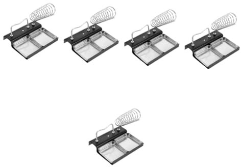 NUOBESTY 5pcs Practical Soldering Iron Stand Soldering Holder for Different Iron Fixed Stable Base Station