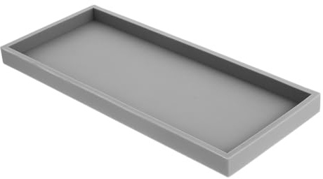 ABOOFAN Plateau Plateau de Toilette Élégant et Sûr en Silicone de Rangement Fonctionnel et Gain de Place pour Salle de Bain et Comptoir pour Bijoux et Accessoires