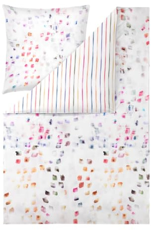 ESTELLA Mako-Satin Bettwäsche Audrey Multicolor