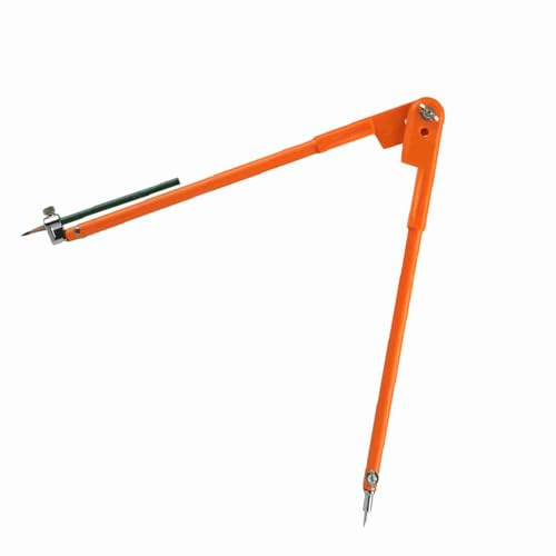 Pissente Stort Compass Industrial Multifunction Tool, Professional Woodworking Compass Justerbar Radie Till 75 Cm med 45 Stålspetsar för Träbearbetningsteckning (1)