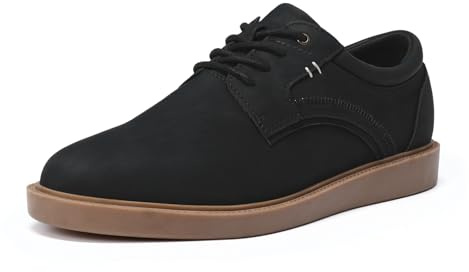 Allthemen Derby Basses à Lacets pour Homme Comfort Casual Oxford Légères Plates Chaussures Sportive