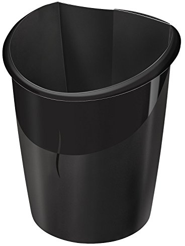 CEP Corbeille à papier Ellypse Ange Bleu (15L) 320 R Noir