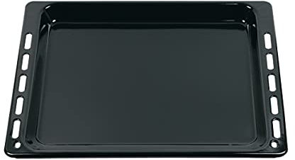 Whirlpool Bauknecht Backblech Fettpfanne emailliert 27mm hoch 481241838138, 481931018457 - 445mmx375mmx27mm
