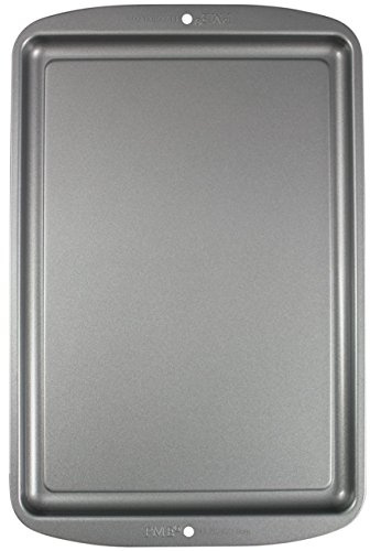 PME CSB115 Bandeja para Galletas Grande Antiadherente de Acero al Carbono, 43,2 x 28,9 cm, Gris, L