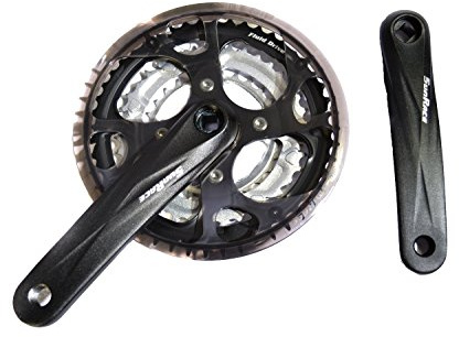 SUNRACE KRG-FCM300 48/38/28-170-ALU-schwarz-für 7-/8-fach