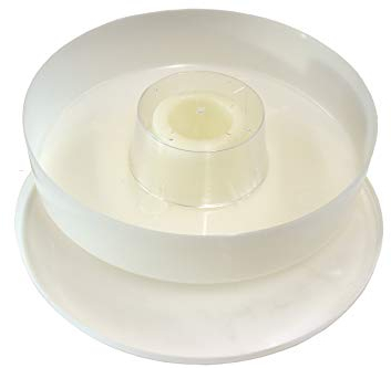 Germerott Bienentechnik 3 x Kunststoff Futtertrog, Bienen Fütterer ca. 1,3l zum schnellen und einfachen Füttern der Bienen