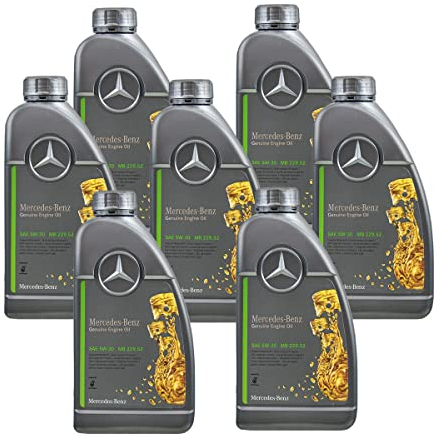 Diederichs 7 x 1 L MB aceite de motor sintético 5W-30 229.52 A 001 989 37 01 BGA6