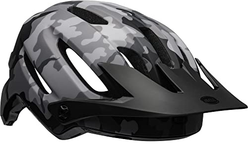 Bell 4Forty MIPS CLFFHNGR M/G CE, All-Mountain-Helm mit MIPS Evolve, Float Fit, Sweat Guide, verstellbarem Visier, Vollhartschale, bereit für Abenteuer, Farbe: Black Camo, Größe: M