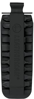 Leatherman Bit Kit Replacement #1, Black | Compatible with All Tools & Knives with Bit Holder